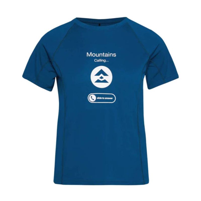 T8 Women's Zone2 Tee - Navy เสื้อวิ่งสำหรับผู้หญิง