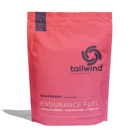 Tailwind Nutrition Endurance Fuel 50 Servings Raspberry - Caffeinated
