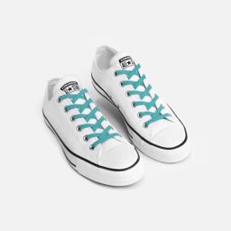 Xpand Original No-Tie Flat Lacing System-Teal Reflective เชือกรองเท้าแบบไม่ต้องผูก