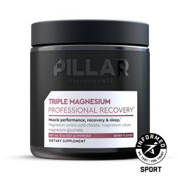 Pillar Performance Triple Magnesium Recovery Powder - Natural Berry ผงชงฟื้นฟูร่างกาย รสเบอร์รี่ธรรมชาติ