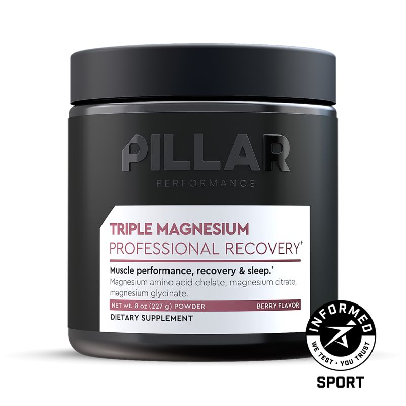 Pillar Performance Triple Magnesium Recovery Powder - Natural Berry ผงชงฟื้นฟูร่างกาย รสเบอร์รี่ธรรมชาติ