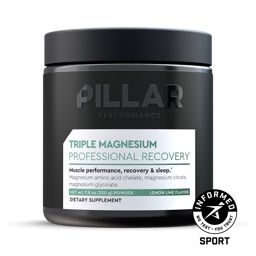 Pillar Performance Powder Triple Magnesium Recovery - Lemon Line ผงชงฟื้นฟูร่างกาย รสเลมอนไลม์