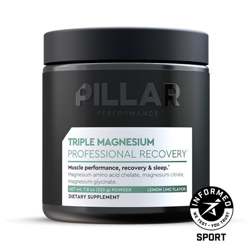 Pillar Performance Powder Triple Magnesium Recovery - Lemon Line ผงชงฟื้นฟูร่างกาย รสเลมอนไลม์