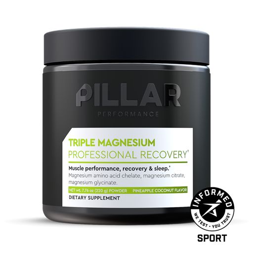 Pillar Performance Triple Magnesium Recovery Powder - Pineapple Coconut ผงชงฟื้นฟูร่างกาย รสสับปะรดมะพร้าว