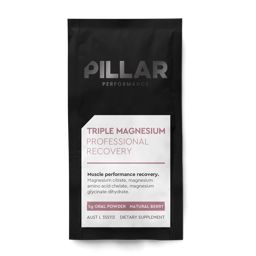 Pillar Performance Powder Triple Magnesium Recovery - Natural Berry 5 g ผงแมกนีเซียมฟื้นฟูร่างกาย