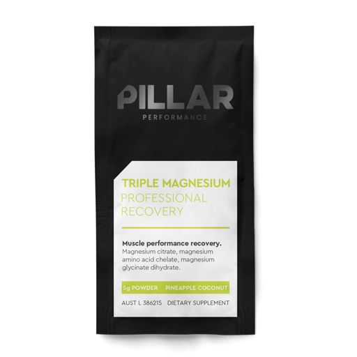 Pillar Performance Powder Triple Magnesium Recovery - Pineapple Coconut 5 g ผงแมกนีเซียมฟื้นฟูร่างกาย