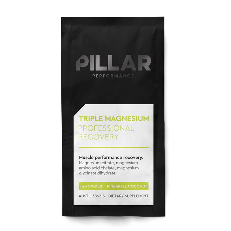 Pillar Performance Powder Triple Magnesium Recovery - Pineapple Coconut 5 g ผงแมกนีเซียมฟื้นฟูร่างกาย