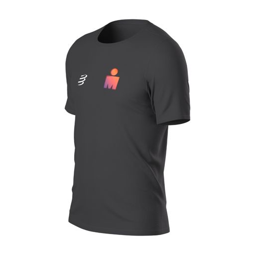 Compressport Training SS Tshirt M - Ironman 2025 - L1 Black (เสื้อวิ่งซ้อม Ironman Edition)