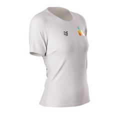 Compressport Training Ss Tshirt W - Ironman 2025 - L1 Sugar (เสื้อวิ่งซ้อมผู้หญิง Ironman)
