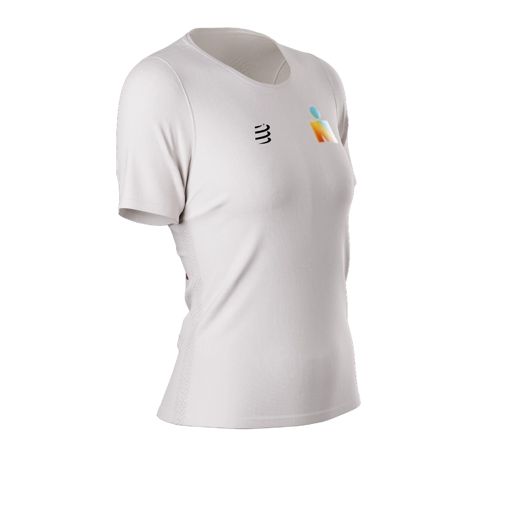 Compressport Training Ss Tshirt W - Ironman 2025 - L1 Sugar (เสื้อวิ่งซ้อมผู้หญิง Ironman)