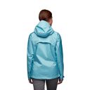 Black Diamond Treeline Rain Shell - Women's (Coastal Blue) 2