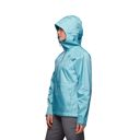 Black Diamond Treeline Rain Shell - Women's (Coastal Blue) 3