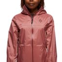 Black Diamond Treeline Rain Shell – Women’s Rosewood 2