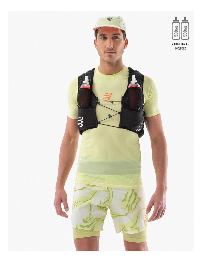 Compressport Ultrun Evo 10 Pack Black เป้วิ่งเทรล