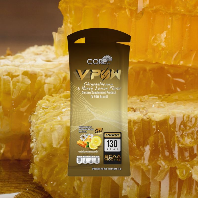 V-POW Energy Gel Chrysanthemum & Honey Lemon Flavor เจลให้พลังงาน