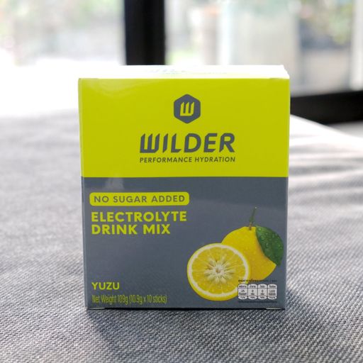 Wilder Performance Hydration Yuzu Pack - 10 Sachet เกลือแร่นักวิ่ง