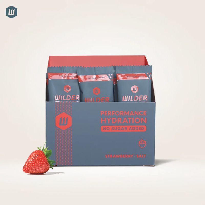 Wilder Performance Hydration Strawberry Box 30 Sachet | ผงเกลือแร่เติมความสดชื่น