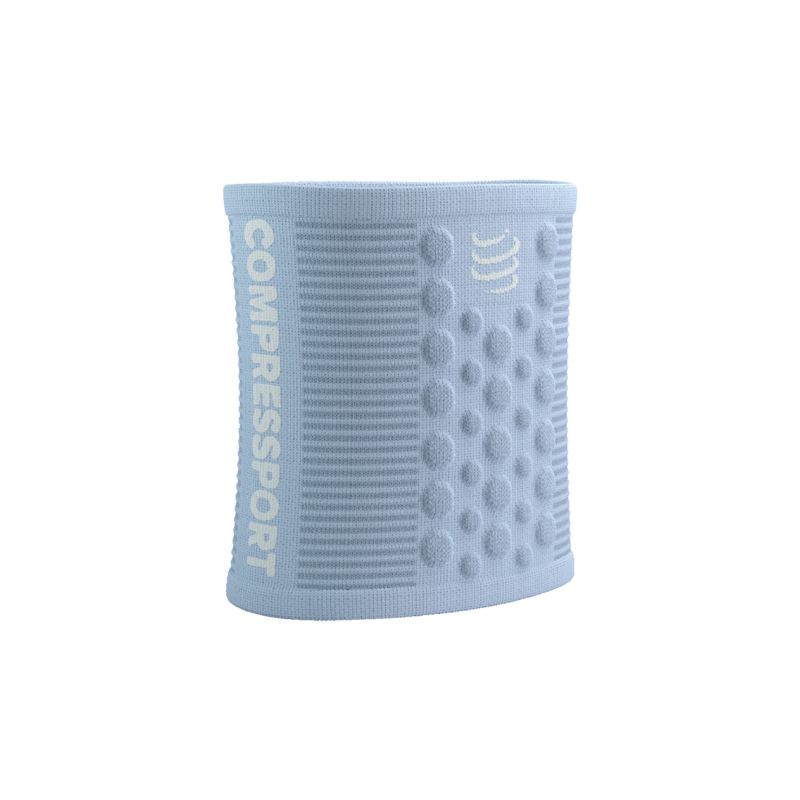 Compressport Sweatbands 3D.Dots Cashmere Blue/White สายรัดข้อมือซับเหงื่อ