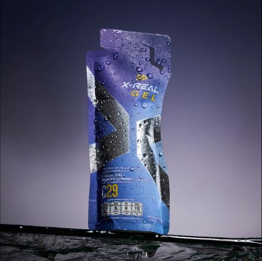 X-REAL Gel Blackcurrant Flavored เจลให้พลังงานรสแบล็คเคอร์แรนท์