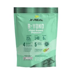 X-Real Matcha B-YOND Plant Based Protein Plus 910g โปรตีนพืชรสชาเขียวมัทฉะ