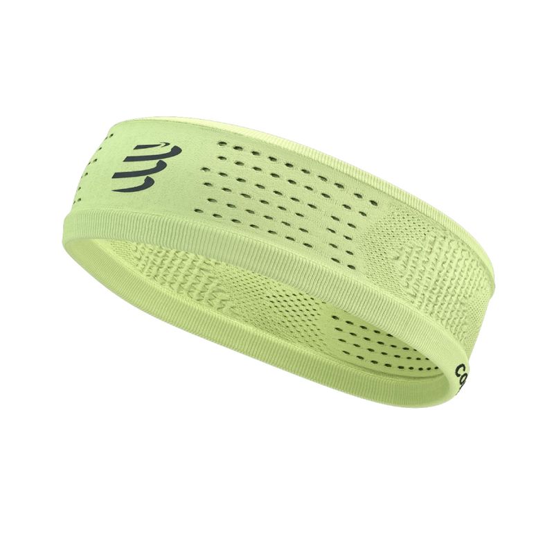 Compressport Thin Headband On/Off Shadow Lime ที่คาดผม