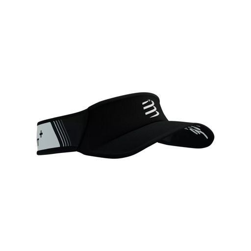 Compressport Visor Ultralight Black/White หมวกวิ่งน้ำหนักเบา