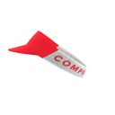 Compressport Pro Racing Visor Fluo Red หมวกกันแดด 2