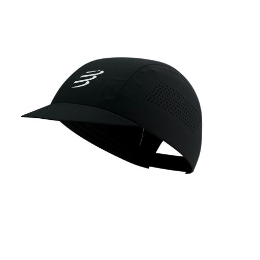 Compressport Pro Racing Cap Black หมวกวิ่ง
