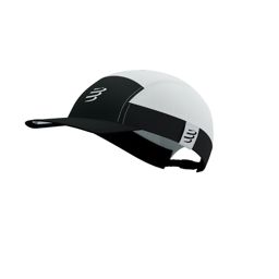 Compressport 5 Panel Light Cap White/Black หมวกวิ่ง