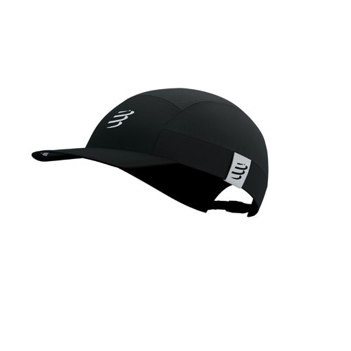 Compressport 5 Panel Light Cap Black หมวกวิ่ง