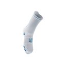Compressport Pro Racing Socks v4.0 Run High White/Blues 2