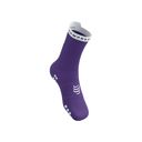 Compressport Pro Racing Socks v4.0 Run High Lilac/White 2