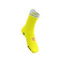 Compressport Pro Racing Socks v4.0 Run High Safe Yellow/White 2