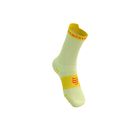 Compressport Pro Racing Socks v4.0 Run High Elf Yellow/Fluo Red ถุงเท้าวิ่ง 2