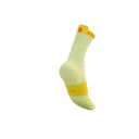 Compressport Pro Racing Socks v4.0 Run High Elf Yellow/Fluo Red ถุงเท้าวิ่ง 4