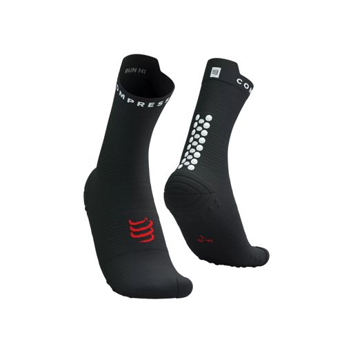 Compressport Pro Racing Socks v4.0 Run High Black/White