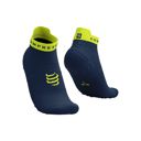 Compressport Pro Racing Socks v4.0 Run Low Blues/Green Sheen 1