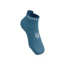Compressport Pro Racing Socks v4.0 Run Low Niagara Blue/White 2