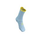 Compressport Pro Racing Socks v4.0 Ultralight Run High Cashmere Blue/Maize ถุงเท้าวิ่งน้ำหนักเบา 2