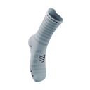 Compressport Pro Racing Socks v4.0 Ultralight Run High White/Alloy ถุงเท้าวิ่งน้ำหนักเบา 2
