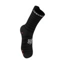 Compressport Pro Racing Socks v4.0 Ultralight Run High Black/Red ถุงเท้าวิ่งน้ำหนักเบา 2