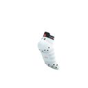 Compressport Pro Racing Socks v4.0 Ultralight Run Low White/Fluo Red/Black ถุงเท้าวิ่งน้ำหนักเบา 3