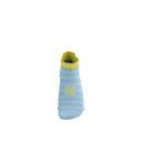 Compressport Pro Racing Socks v4.0 Ultralight Run Low Cashmere Blue/Maize ถุงเท้าวิ่งน้ำหนักเบา 3