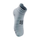 Compressport Pro Racing Socks v4.0 Ultralight Run Low White/Alloy ถุงเท้าวิ่งน้ำหนักเบา 2