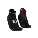 Compressport Pro Racing Socks v4.0 Ultralight Run Low Black/Red ถุงเท้าวิ่งน้ำหนักเบา 1