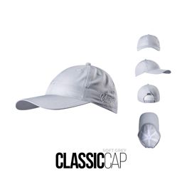 Yupster Classic cap (Brim 8 cm) Soft Grey หมวกวิ่งปีกยาว