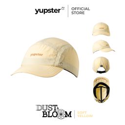 Yupster - Dust & Bloom Series Soft Yellow 5 Panels | หมวกวิ่ง