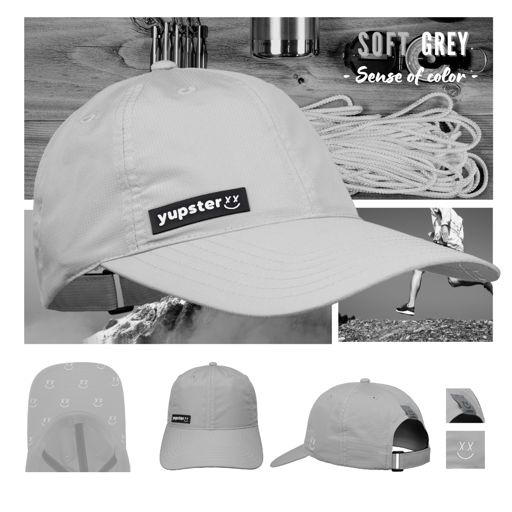 Yupster Sense of Color V.2 - Soft Grey หมวกกันแดด