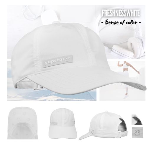 Yupster Sense of Color V.2 - Freshness White หมวกกันแดด