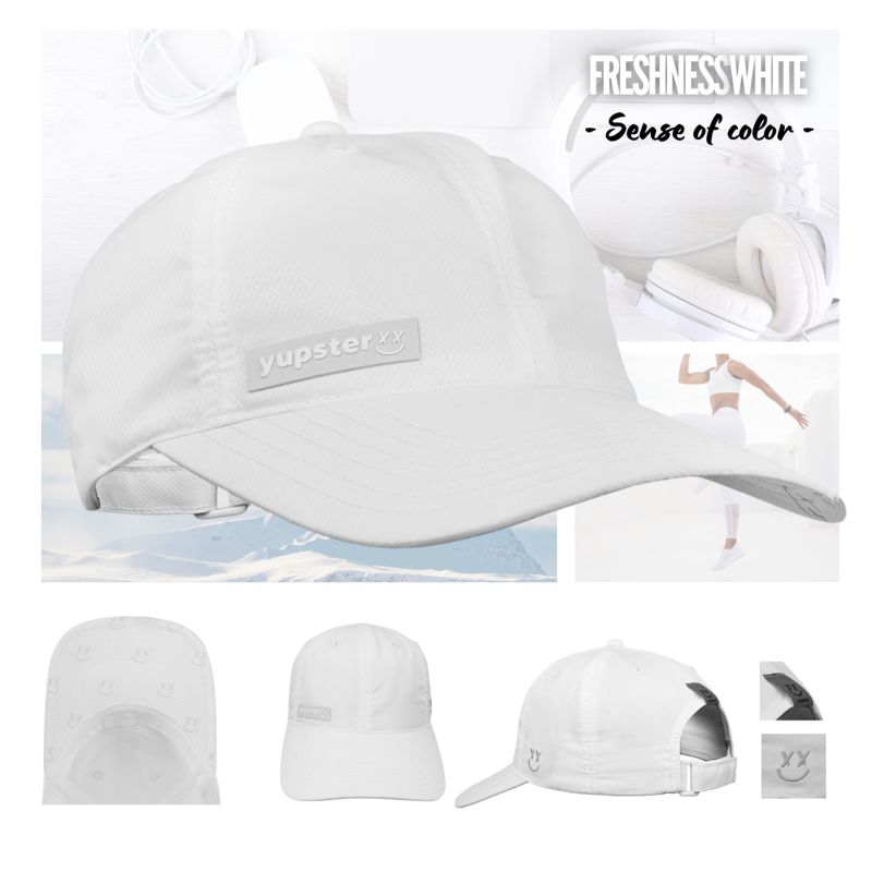 Yupster Sense of Color V.2 - Freshness White หมวกกันแดด